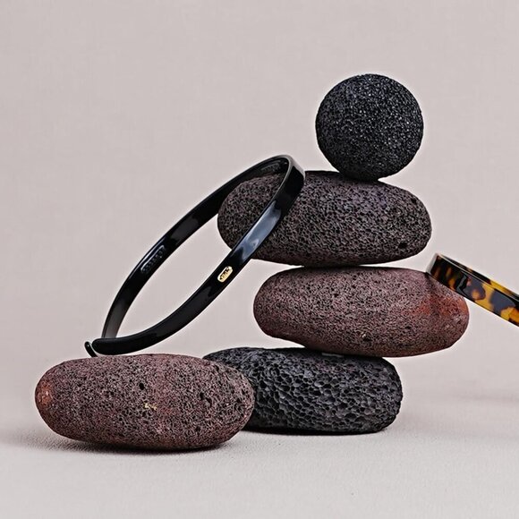 Acetate Hair Band Tortoise Non Slip Lightweight Stylish for Women